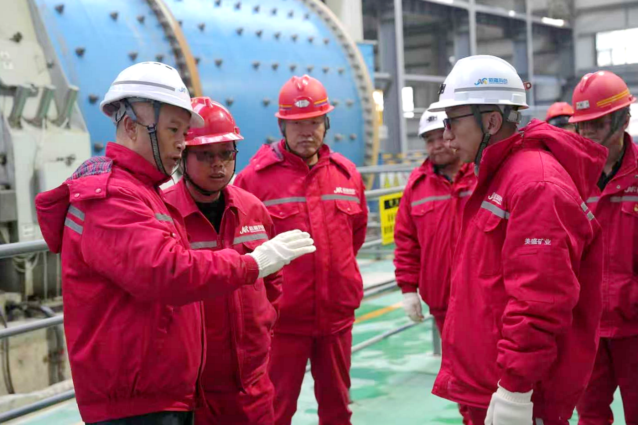 郭全调研美盛矿业 为项目建设靶向施策